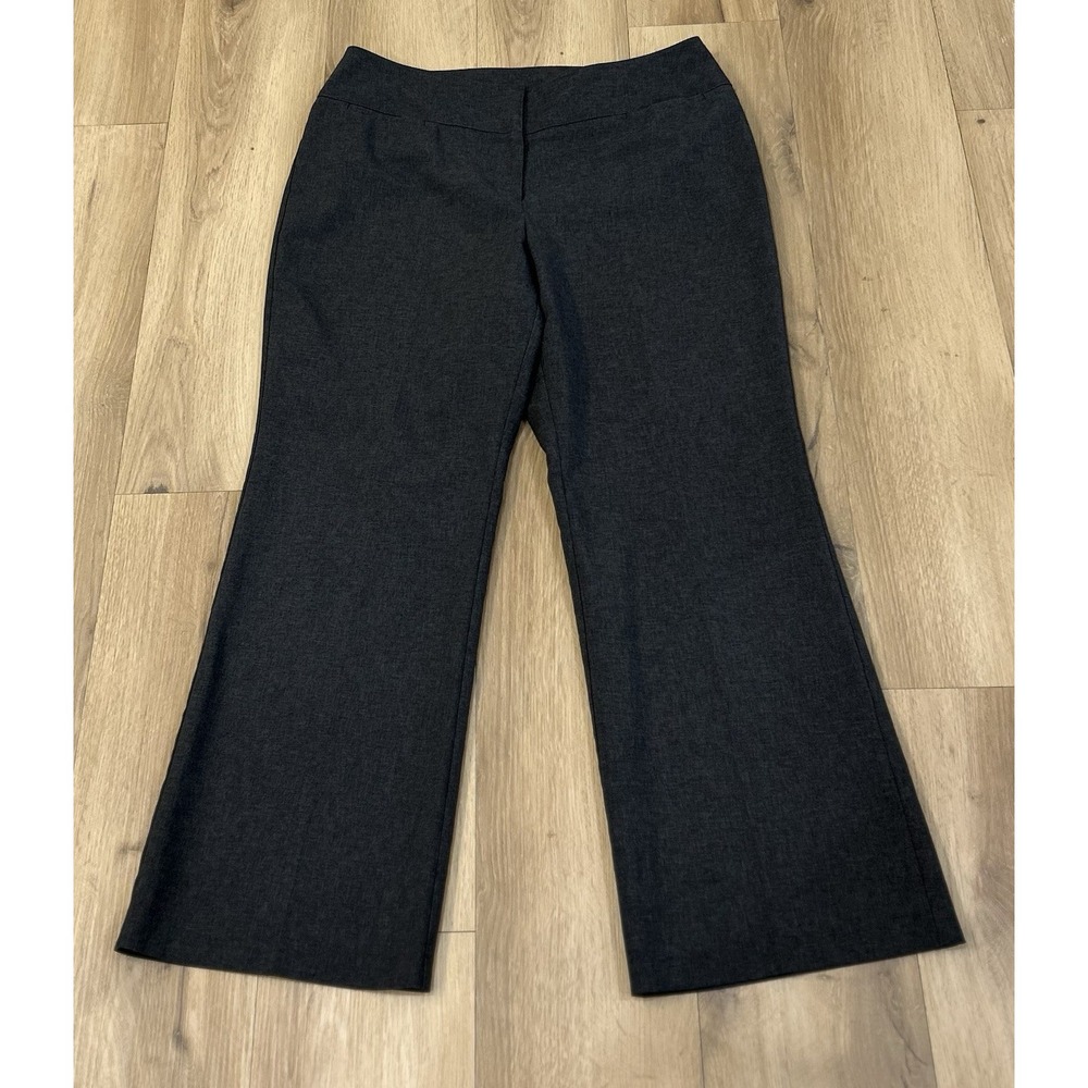 NEW YORK & COMPANY Women's Pants City Stretch Gray 14 Average Pockets Career